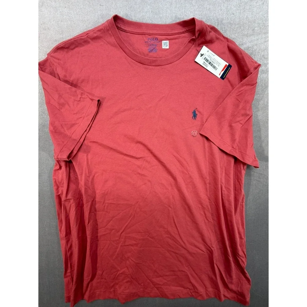 New Polo Ralph Lauren Men Crew Neck‎ T-Shirt Red Small